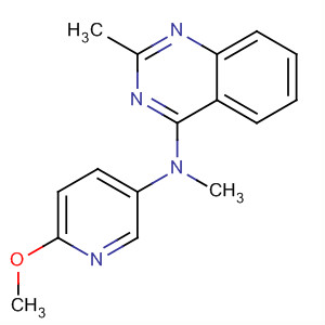 827031-32-3  4-Quinazolinamine, N-(6-methoxy-3-pyridinyl)-N,2-dimethyl-