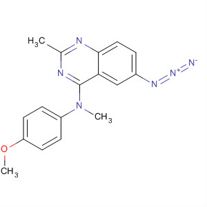 827031-46-9  4-Quinazolinamine, 6-azido-N-(4-methoxyphenyl)-N,2-dimethyl-