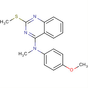 827031-58-3  4-Quinazolinamine, N-(4-methoxyphenyl)-N-methyl-2-(methylthio)-