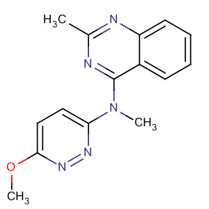 827031-63-0  4-Quinazolinamine, N-(6-methoxy-3-pyridazinyl)-N,2-dimethyl-