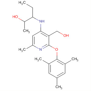 827314-22-7  3-Pyridinemethanol,4-[(1-ethyl-2-hydroxypropyl)amino]-6-methyl-2-(2,4,6-trimethylphenoxy)-