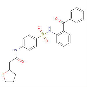 827576-42-1  2-Furanacetamide,N-[4-[[(2-benzoylphenyl)amino]sulfonyl]phenyl]tetrahydro-