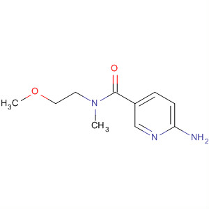 827588-36-3  3-Pyridinecarboxamide, 6-amino-N-(2-methoxyethyl)-N-methyl-