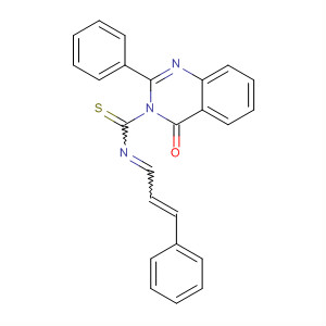 827601-26-3  3(4H)-Quinazolinecarbothioamide,4-oxo-2-phenyl-N-(3-phenyl-2-propenylidene)-