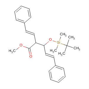 827605-60-7  4-Pentenoic acid,3-[[(1,1-dimethylethyl)dimethylsilyl]oxy]-5-phenyl-2-[(1E)-2-phenylethenyl]-, methyl ester, (2S,3R,4E)-