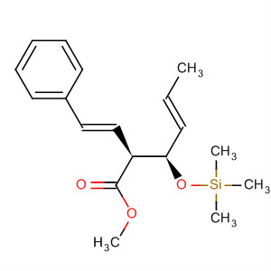 827605-61-8  4-Hexenoic acid, 2-[(1E)-2-phenylethenyl]-3-[(trimethylsilyl)oxy]-, methylester, (2S,3R,4E)-