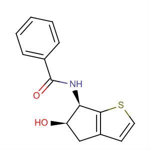 827609-25-6  Benzamide,N-[(5R,6R)-5,6-dihydro-5-hydroxy-4H-cyclopenta[b]thien-6-yl]-