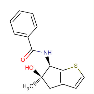 827609-28-9  Benzamide,N-[(5R,6R)-5,6-dihydro-5-hydroxy-5-methyl-4H-cyclopenta[b]thien-6-yl]-