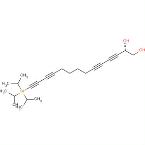 827622-27-5  3,5,11,13-Tetradecatetrayne-1,2-diol, 14-[tris(1-methylethyl)silyl]-, (2S)-