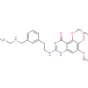 828243-84-1  4(1H)-Quinazolinone,2-[[[3-[(ethylamino)methyl]phenyl]methyl]methylamino]-5,6,7-trimethoxy-