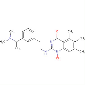 828244-03-7  4(1H)-Quinazolinone,2-[[[3-[1-(dimethylamino)ethyl]phenyl]methyl]methylamino]-5,6,7-trimethoxy-