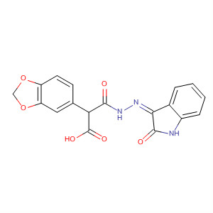 828250-54-0  1,3-Benzodioxole-5-acetic acid,(2Z)-(1,2-dihydro-2-oxo-3H-indol-3-ylidene)hydrazide