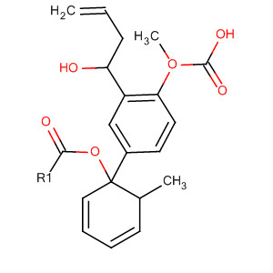 828254-04-2  [1,1'-Biphenyl]-2-carboxylic acid, 3'-(1-hydroxy-3-butenyl)-4'-methoxy-,methyl ester