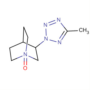 828255-56-7  1-Azabicyclo[2.2.2]octane, 3-(5-methyl-2H-tetrazol-2-yl)-, 1-oxide