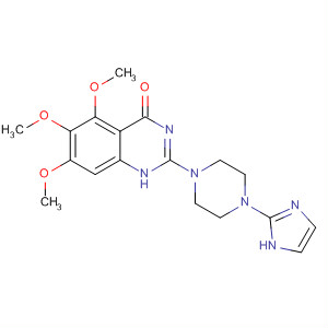 828256-54-8  4(1H)-Quinazolinone,2-[4-(1H-imidazol-2-yl)-1-piperazinyl]-5,6,7-trimethoxy-