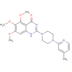 828256-56-0  4(1H)-Quinazolinone,5,6,7-trimethoxy-2-[4-(4-methyl-2-pyridinyl)-1-piperazinyl]-
