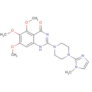 828256-59-3  4(1H)-Quinazolinone,5,6,7-trimethoxy-2-[4-(1-methyl-1H-imidazol-2-yl)-1-piperazinyl]-