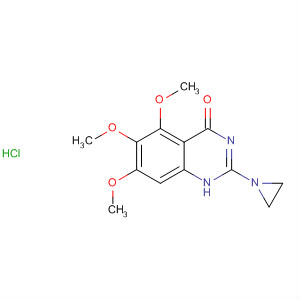 828257-94-9  4(1H)-Quinazolinone, 2-(1-aziridinyl)-5,6,7-trimethoxy-,monohydrochloride