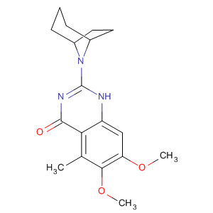 828257-96-1  4(1H)-Quinazolinone,2-(8-azabicyclo[3.2.1]oct-8-yl)-6,7-dimethoxy-5-methyl-