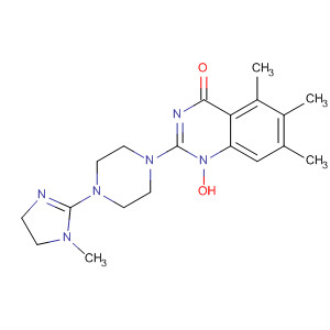828258-03-3  4(1H)-Quinazolinone,2-[4-(4,5-dihydro-1-methyl-1H-imidazol-2-yl)-1-piperazinyl]-5,6,7-trimethoxy-
