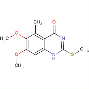 828258-34-0  4(1H)-Quinazolinone, 6,7-dimethoxy-5-methyl-2-(methylthio)-