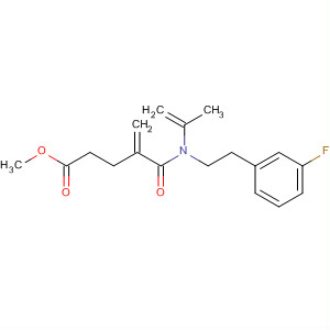 828259-37-6  4-Pentenoic acid,4-[[[2-(3-fluorophenyl)ethyl]-2-propenylamino]carbonyl]-, methyl ester