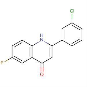 828264-33-1  4(1H)-Quinolinone, 2-(3-chlorophenyl)-6-fluoro-