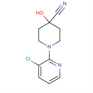 828265-98-1  4-Piperidinecarbonitrile, 1-(3-chloro-2-pyridinyl)-4-hydroxy- 828265-98-1  4-Piperidinecarbonitrile, 1-(3-chloro-2-pyridinyl)-4-hydroxy-