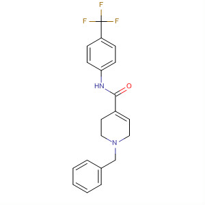828266-02-0  4-Pyridinecarboxamide,1,2,3,6-tetrahydro-1-(phenylmethyl)-N-[4-(trifluoromethyl)phenyl]-