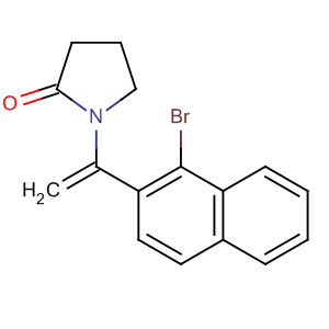 828267-57-8  2-Pyrrolidinone, 1-[1-(1-bromo-2-naphthalenyl)ethenyl]-
