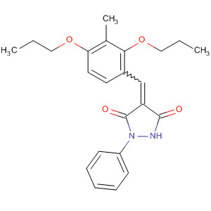 820237-54-5  3,5-Pyrazolidinedione,4-[(3-methyl-2,4-dipropoxyphenyl)methylene]-1-phenyl-