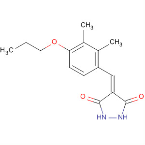 820238-68-4  3,5-Pyrazolidinedione, 4-[(2,3-dimethyl-4-propoxyphenyl)methylene]-