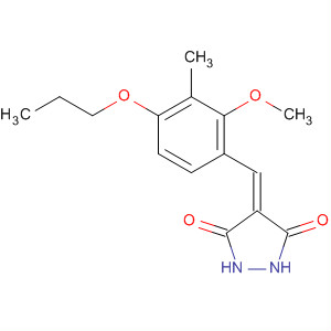 820238-75-3  3,5-Pyrazolidinedione,4-[(2-methoxy-3-methyl-4-propoxyphenyl)methylene]-