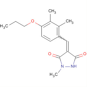 820238-77-5  3,5-Pyrazolidinedione,4-[(2,3-dimethyl-4-propoxyphenyl)methylene]-1-methyl-