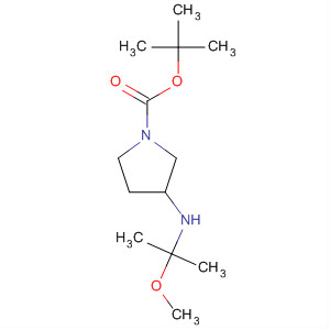 820969-41-3  1-Pyrrolidinecarboxylic acid, 3-[(1-methoxy-1-methylethyl)amino]-,1,1-dimethylethyl ester, (3S)-