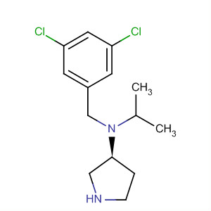 820979-28-0  3-Pyrrolidinamine, N-[(3,5-dichlorophenyl)methyl]-N-(1-methylethyl)-,(3S)-