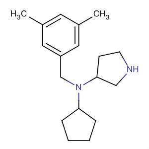 820980-01-6  3-Pyrrolidinamine, N-cyclopentyl-N-[(3,5-dimethylphenyl)methyl]-, (3S)-