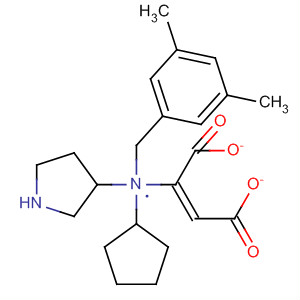 820980-02-7  3-Pyrrolidinamine, N-cyclopentyl-N-[(3,5-dimethylphenyl)methyl]-, (3S)-,(2E)-2-butenedioate