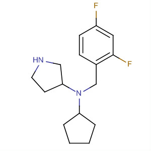 820980-07-2  3-Pyrrolidinamine, N-cyclopentyl-N-[(2,4-difluorophenyl)methyl]-, (3S)-