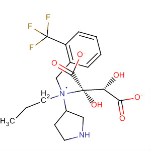 820980-39-0  3-Pyrrolidinamine, N-propyl-N-[[2-(trifluoromethyl)phenyl]methyl]-, (3S)-,(2S,3S)-2,3-dihydroxybutanedioate