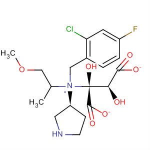 820980-77-6  3-Pyrrolidinamine,N-[(2-chloro-4-fluorophenyl)methyl]-N-(2-methoxy-1-methylethyl)-, (3S)-,(2S,3S)-2,3-dihydroxybutanedioate