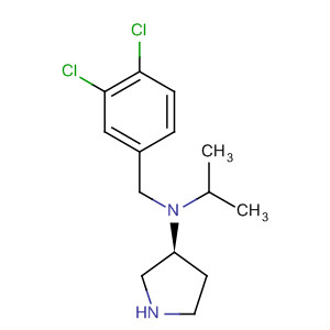 820980-94-7  3-Pyrrolidinamine, N-[(3,4-dichlorophenyl)methyl]-N-(1-methylethyl)-,(3S)-