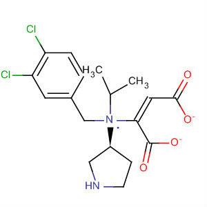 820980-95-8  3-Pyrrolidinamine, N-[(3,4-dichlorophenyl)methyl]-N-(1-methylethyl)-,(3S)-, (2E)-2-butenedioate