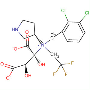 820982-45-4  3-Pyrrolidinamine,N-[(2,3-dichlorophenyl)methyl]-N-(2,2,2-trifluoroethyl)-, (3S)-,(2R,3R)-2,3-dihydroxybutanedioate