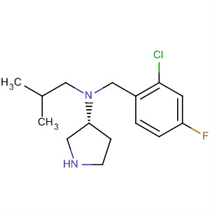 820982-92-1  3-Pyrrolidinamine,N-[(2-chloro-4-fluorophenyl)methyl]-N-(2-methylpropyl)-, (3R)-