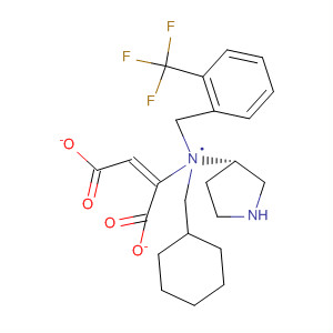 820983-32-2  3-Pyrrolidinamine,N-(cyclohexylmethyl)-N-[[2-(trifluoromethyl)phenyl]methyl]-, (3S)-,(2E)-2-butenedioate