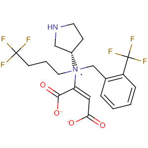 820983-53-7  3-Pyrrolidinamine,N-(4,4,4-trifluorobutyl)-N-[[2-(trifluoromethyl)phenyl]methyl]-, (3S)-,(2E)-2-butenedioate