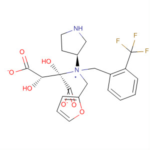 820983-56-0  3-Pyrrolidinamine,N-(2-furanylmethyl)-N-[[2-(trifluoromethyl)phenyl]methyl]-, (3S)-,(2S,3S)-2,3-dihydroxybutanedioate