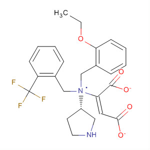 820983-74-2  3-Pyrrolidinamine,N-[(2-ethoxyphenyl)methyl]-N-[[2-(trifluoromethyl)phenyl]methyl]-, (3S)-,(2E)-2-butenedioate