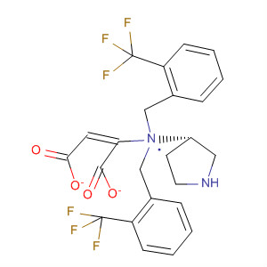 820983-86-6  3-Pyrrolidinamine, N,N-bis[[2-(trifluoromethyl)phenyl]methyl]-, (3S)-,(2E)-2-butenedioate